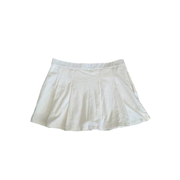 EXPRESS Women's White Sweatskirt Active Skort Size XL NEW NWT - Picture 5 of 9